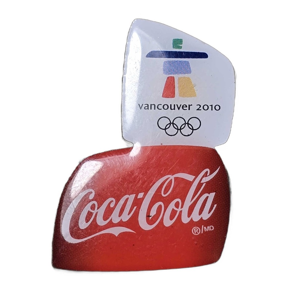 Vancouver 2010 Olympic Coca-Cola Inukshuk Collectible Lapel Vest Hat Pin G25